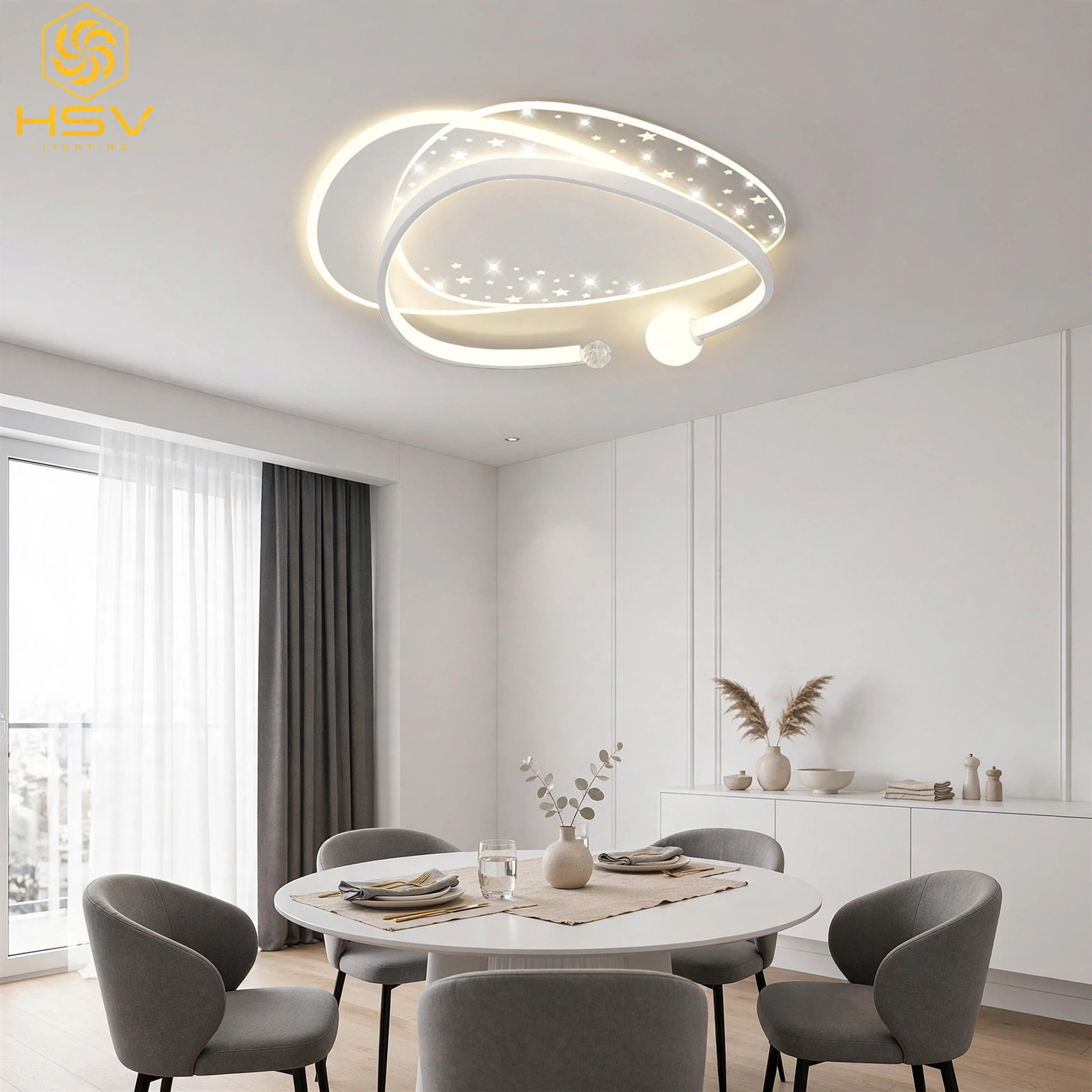 Đèn Ốp Trần Hiện Đại 111 - Ảnh 4