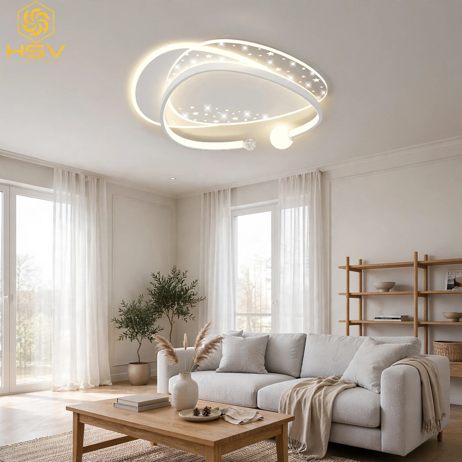 Đèn Ốp Trần Hiện Đại 111 - Ảnh 2