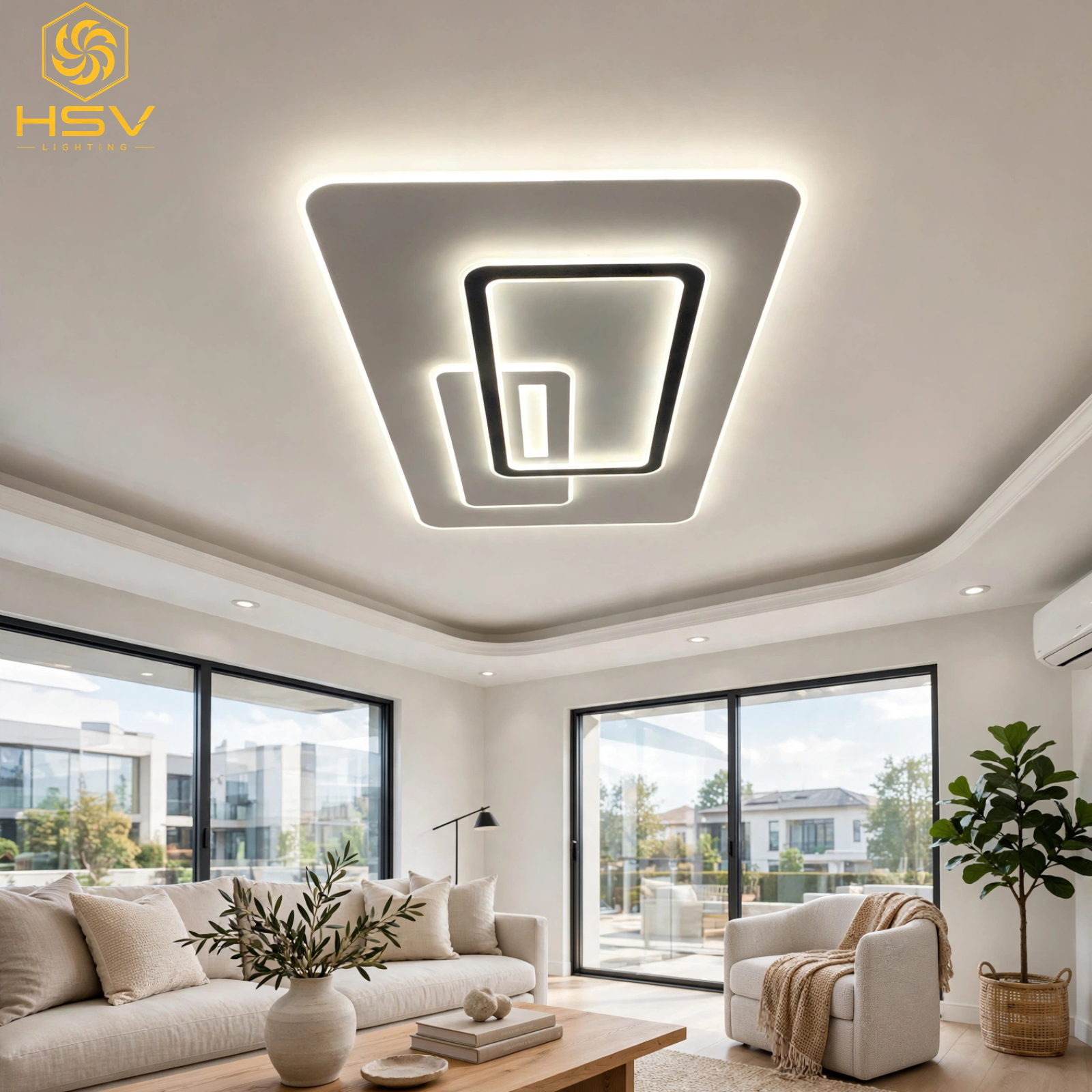 Đèn Ốp Trần Hiện Đại 302 - Ảnh 5