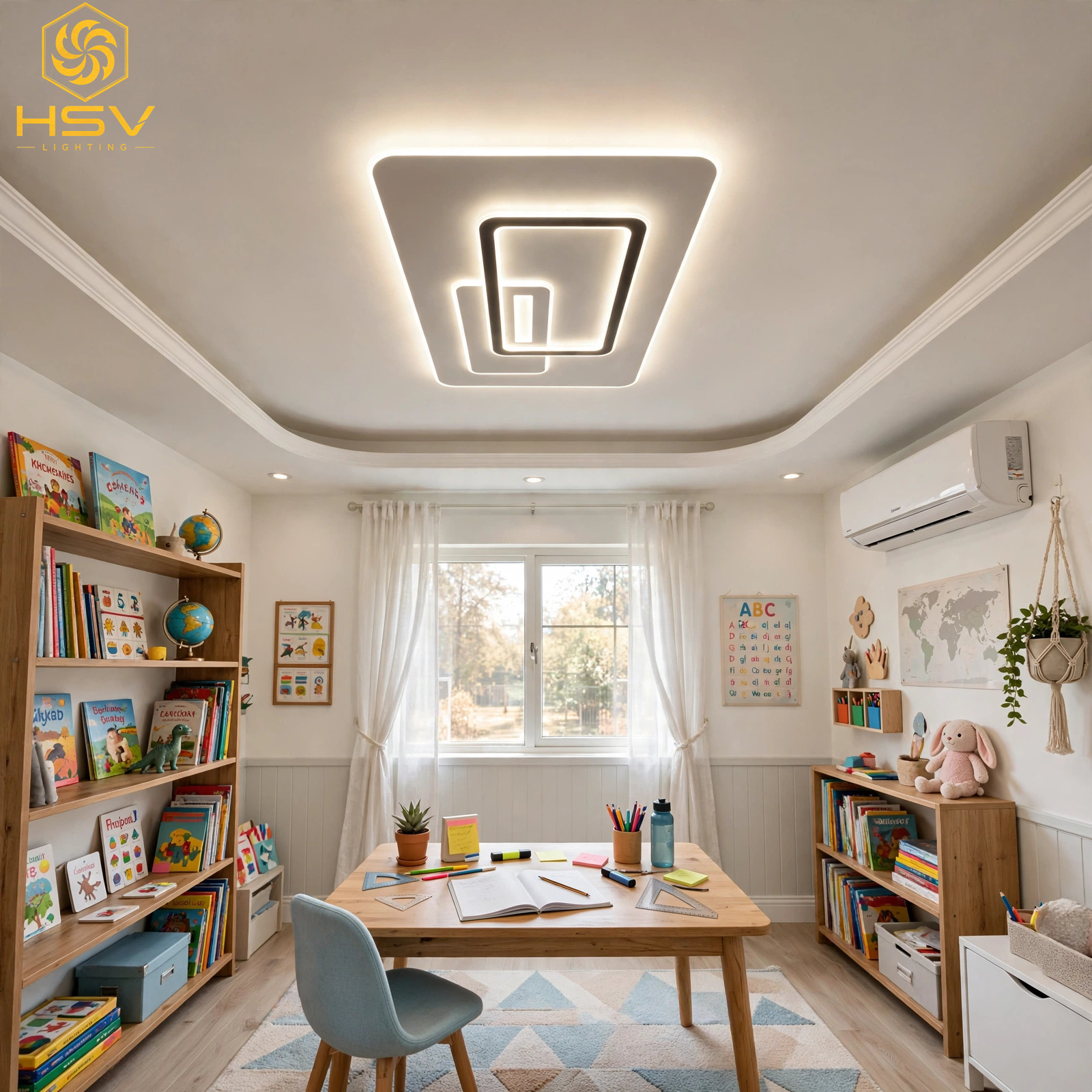 Đèn Ốp Trần Hiện Đại 302 - Ảnh 4