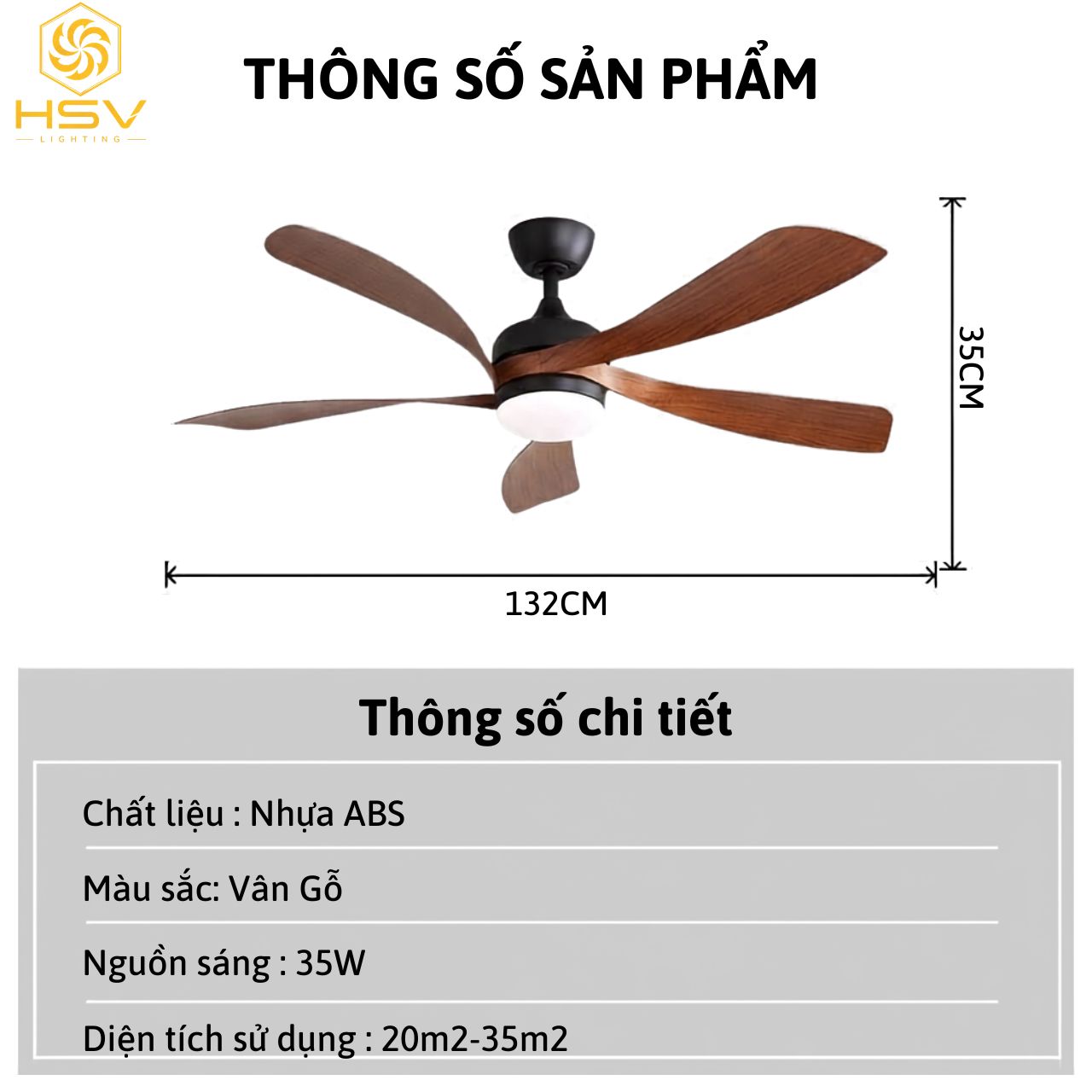 Quạt Trần Hiện Đại Q-010 - Ảnh 6