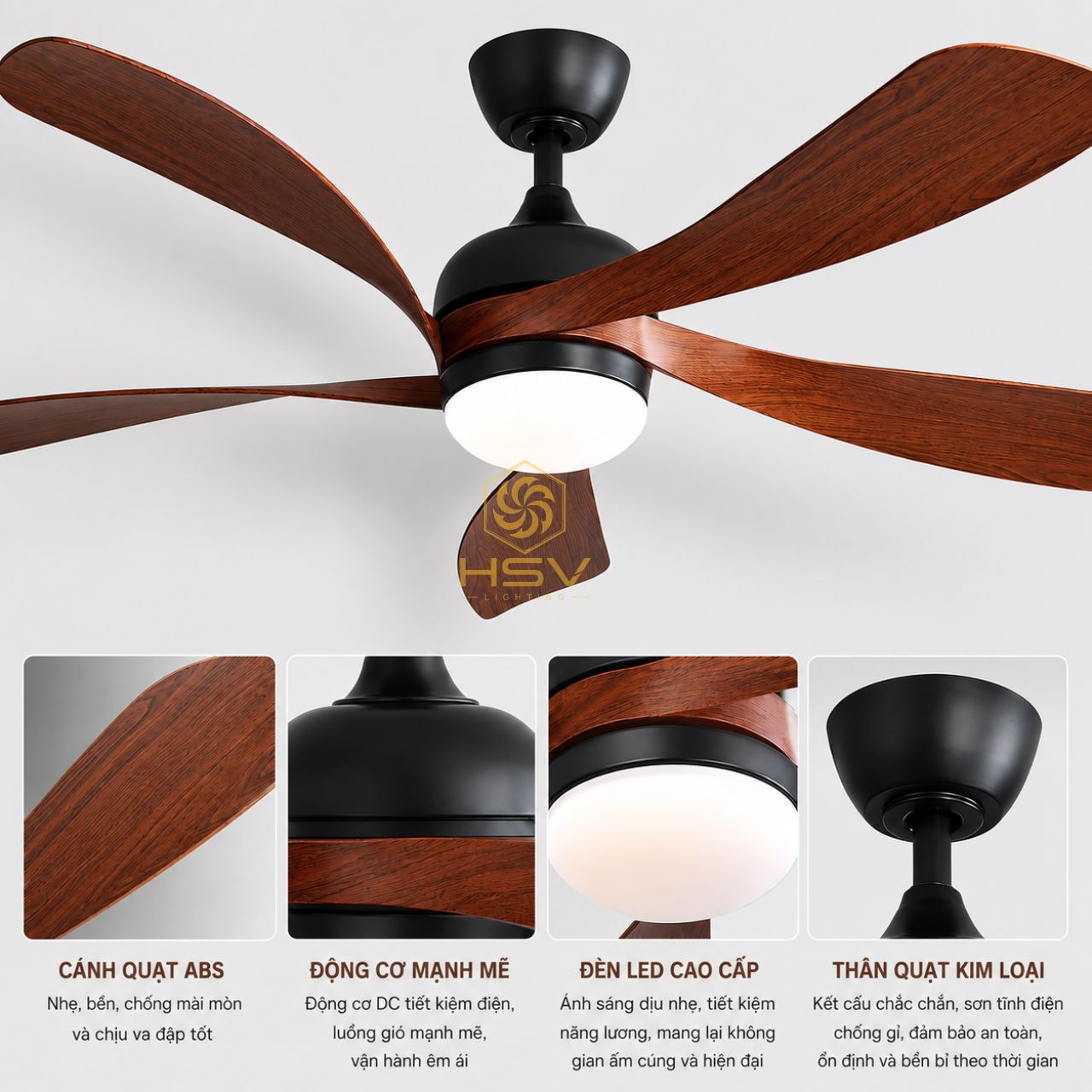 Quạt Trần Hiện Đại Q-010 - Ảnh 7