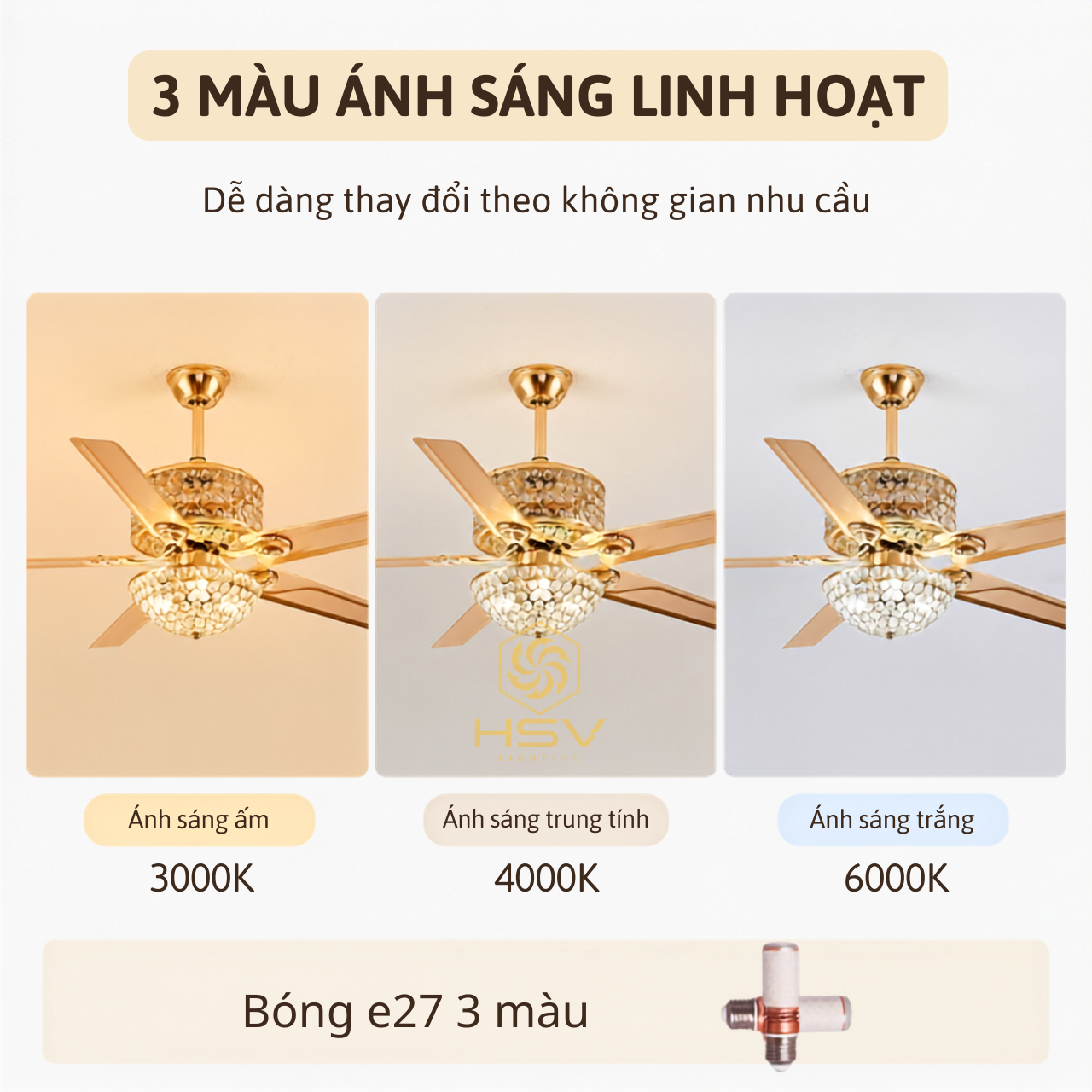 Quạt Trần Hiện Đại Q-789 - Ảnh 4